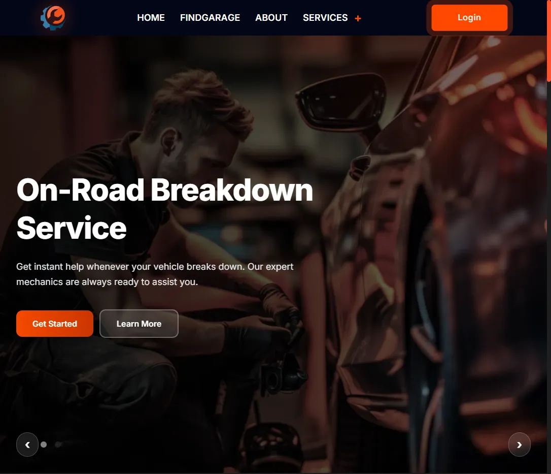 On-Road Vehicle Breakdown Service