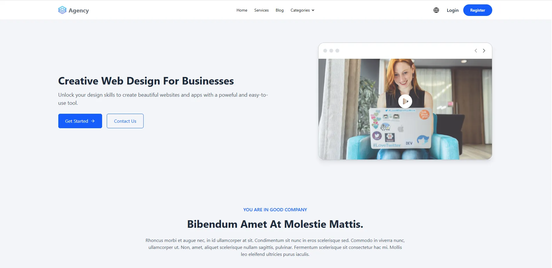 Creative Digital Agency Platform